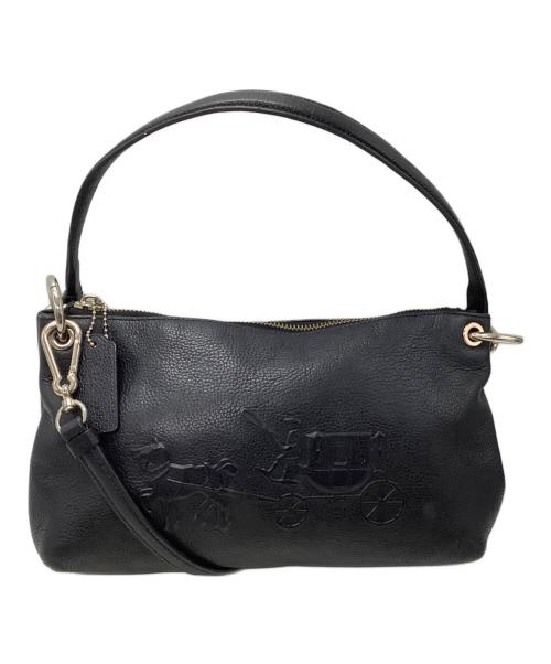 COACH（コーチ）COACH (コーチ) ショルダーバッグ ブラックの古着・服飾アイテム
