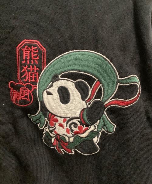 SUMINEKO（スミネコ）SUMINEKO (スミネコ) pandiesta japan (パンディエスタジャパン) ジップパーカー ブラック サイズ:Mの古着・服飾アイテム
