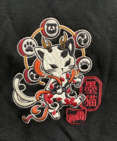 SUMINEKO（スミネコ）SUMINEKO (スミネコ) pandiesta japan (パンディエスタジャパン) ジップパーカー ブラック サイズ:Mの古着・服飾アイテム