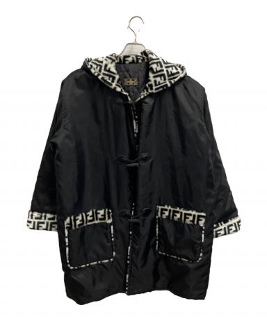 中古・古着通販】FENDI (フェンディ) ダッフルコート ブラック サイズ