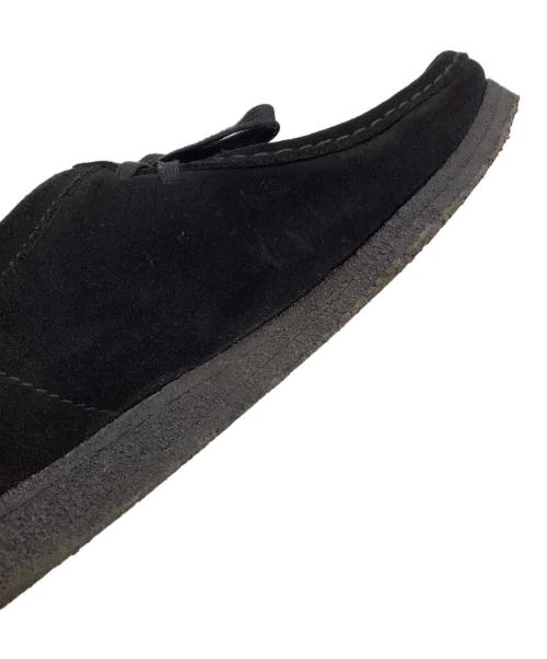 CLARKS（クラークス）CLARKS (クラークス) ワラビーシューズ ブラック サイズ:26.5㎝の古着・服飾アイテム