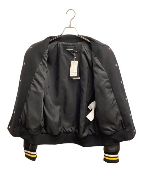 DSQUARED2（ディースクエアード）DSQUARED2 (ディースクエアード) スタジャン ブラック サイズ:48の古着・服飾アイテム