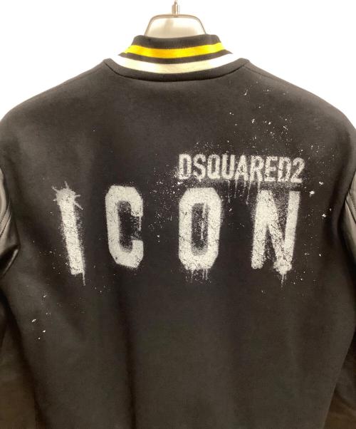 DSQUARED2（ディースクエアード）DSQUARED2 (ディースクエアード) スタジャン ブラック サイズ:48の古着・服飾アイテム