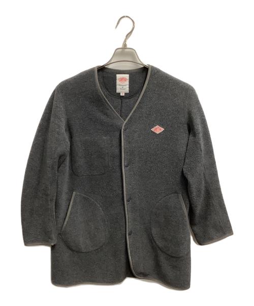 DANTON（ダントン）DANTON (ダントン) フリースVネックブルゾン グレー サイズ:34の古着・服飾アイテム