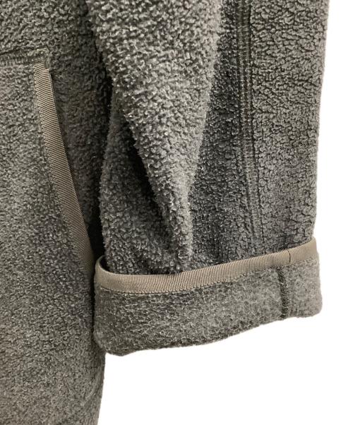 DANTON（ダントン）DANTON (ダントン) フリースVネックブルゾン グレー サイズ:34の古着・服飾アイテム