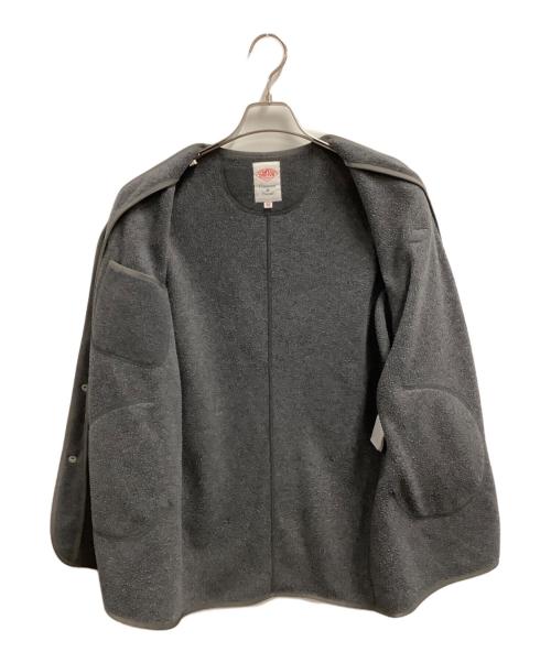 DANTON（ダントン）DANTON (ダントン) フリースVネックブルゾン グレー サイズ:34の古着・服飾アイテム