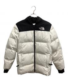 THE NORTH FACE（ザ ノース フェイス）の古着「ダウンジャケット」｜ホワイト×ブラック