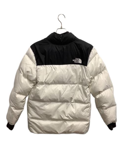 THE NORTH FACE（ザ ノース フェイス）THE NORTH FACE (ザ ノース フェイス) ダウンジャケット ホワイト×ブラック サイズ:Sの古着・服飾アイテム