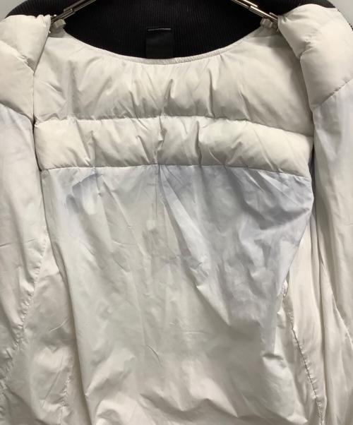 THE NORTH FACE（ザ ノース フェイス）THE NORTH FACE (ザ ノース フェイス) ダウンジャケット ホワイト×ブラック サイズ:Sの古着・服飾アイテム