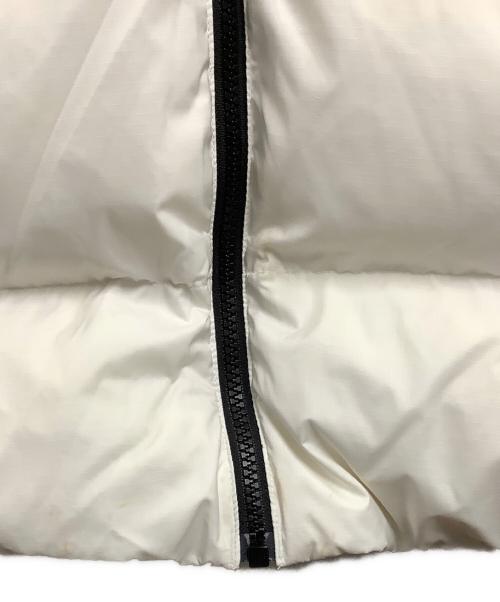 THE NORTH FACE（ザ ノース フェイス）THE NORTH FACE (ザ ノース フェイス) ダウンジャケット ホワイト×ブラック サイズ:Sの古着・服飾アイテム