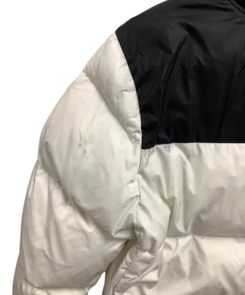 THE NORTH FACE（ザ ノース フェイス）THE NORTH FACE (ザ ノース フェイス) ダウンジャケット ホワイト×ブラック サイズ:Sの古着・服飾アイテム