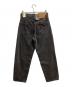 LEVI'S (リーバイス) バギーデニムパンツ ブラック サイズ:W28×L30 未使用品：9000円