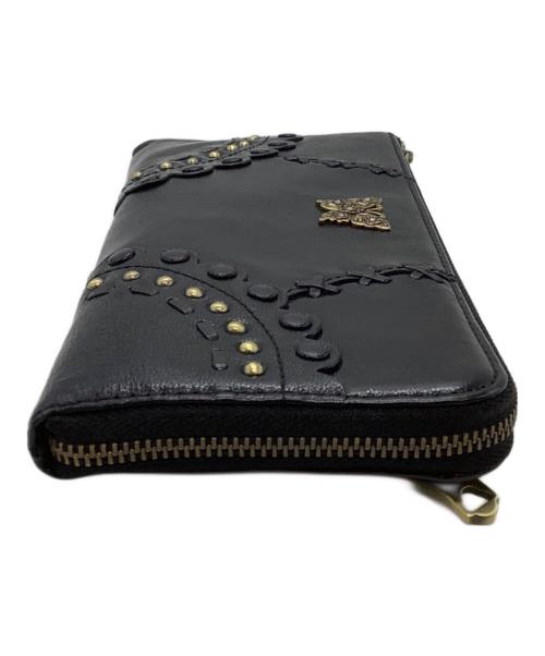 ANNA SUI（アナスイ）ANNA SUI (アナスイ) 長財布 ブラックの古着・服飾アイテム