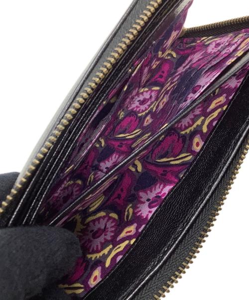 ANNA SUI（アナスイ）ANNA SUI (アナスイ) 長財布 ブラックの古着・服飾アイテム
