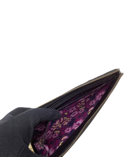 ANNA SUI（アナスイ）ANNA SUI (アナスイ) 長財布 ブラックの古着・服飾アイテム