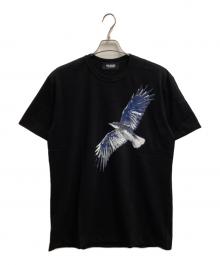 YOHJI YAMAMOTO（ヨウジヤマモト）の古着「半袖Tシャツ」｜ブラック