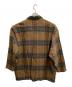 VALENTINO JEANS (ヴァレンティノジーンズ) シャツジャケット ブラウン×グリーン サイズ:50：10000円