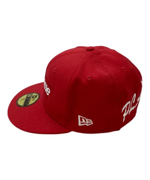 New Era（ニューエラ）New Era (ニューエラ) SUPREME (シュプリーム) ボックスロゴキャップ レッドの古着・服飾アイテム