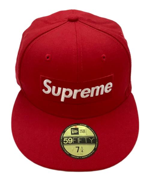 New Era（ニューエラ）New Era (ニューエラ) SUPREME (シュプリーム) ボックスロゴキャップ レッドの古着・服飾アイテム