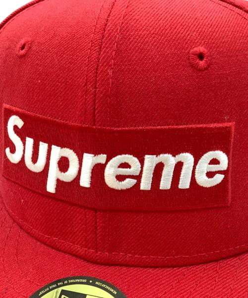 New Era（ニューエラ）New Era (ニューエラ) SUPREME (シュプリーム) ボックスロゴキャップ レッドの古着・服飾アイテム