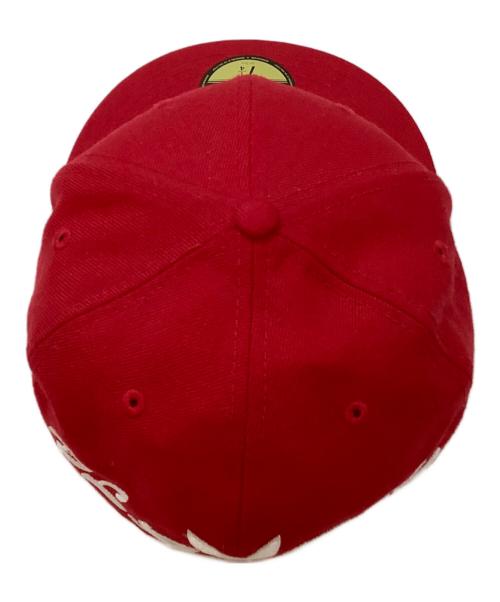 New Era（ニューエラ）New Era (ニューエラ) SUPREME (シュプリーム) ボックスロゴキャップ レッドの古着・服飾アイテム