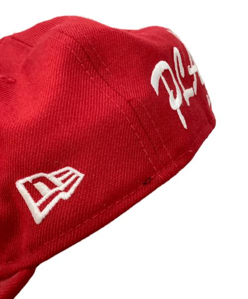 New Era（ニューエラ）New Era (ニューエラ) SUPREME (シュプリーム) ボックスロゴキャップ レッドの古着・服飾アイテム