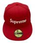 中古・古着 New Era (ニューエラ) SUPREME (シュプリーム) ボックスロゴキャップ レッド：10000円