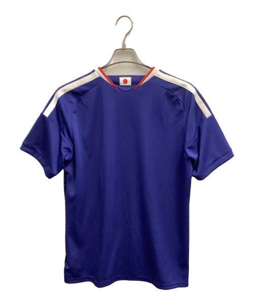 adidas（アディダス）adidas (アディダス) 半袖カットソー ブルー サイズ:XLの古着・服飾アイテム