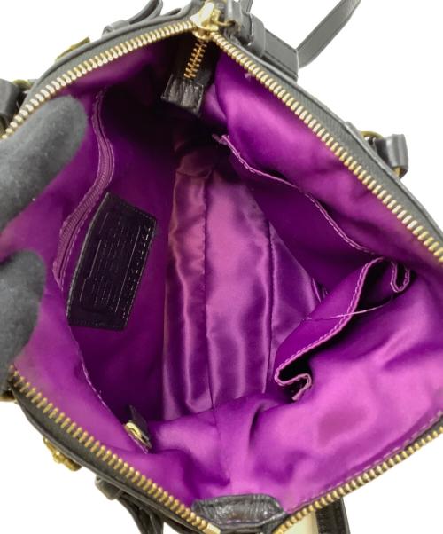 COACH（コーチ）COACH (コーチ) ハンドバッグ ブラックの古着・服飾アイテム