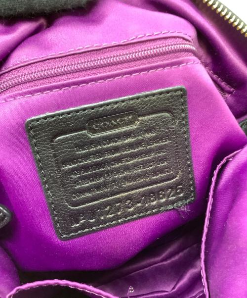 COACH（コーチ）COACH (コーチ) ハンドバッグ ブラックの古着・服飾アイテム