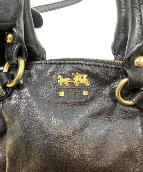 COACH（コーチ）COACH (コーチ) ハンドバッグ ブラックの古着・服飾アイテム