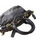 中古・古着 COACH (コーチ) ハンドバッグ ブラック：4000円