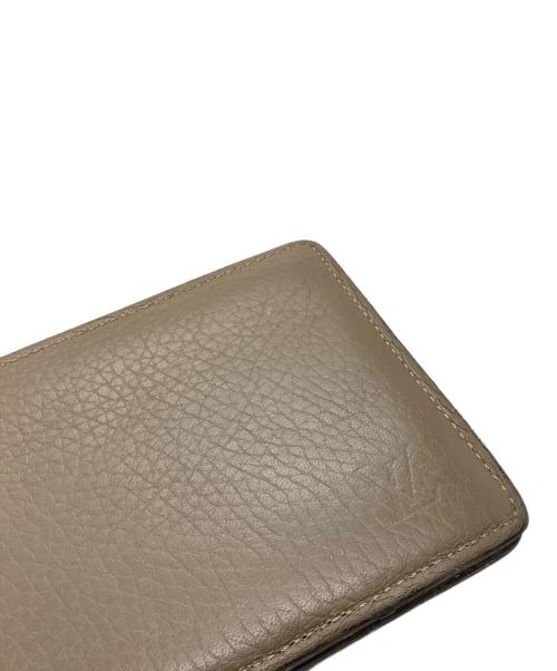 LOUIS VUITTON（ルイ ヴィトン）LOUIS VUITTON (ルイ ヴィトン) 2つ折り財布 ベージュの古着・服飾アイテム