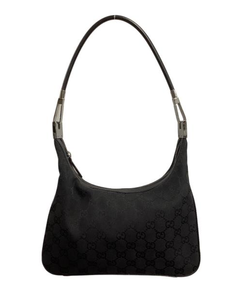 GUCCI（グッチ）GUCCI (グッチ) ワンショルダーバッグ ブラックの古着・服飾アイテム