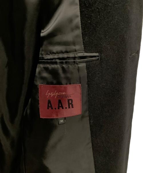 D'URBAN（ダーバン）D'URBAN (ダーバン) YOHJI YAMAMOTO (ヨウジヤマモト) ウールコート ブラック サイズ:Mの古着・服飾アイテム