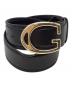 GUCCI（グッチ）の古着「レザーベルト」｜ブラック
