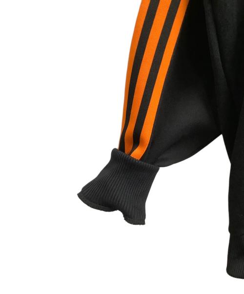 adidas（アディダス）adidas (アディダス) トラックジャケット ブラック×オレンジ サイズ:不明の古着・服飾アイテム