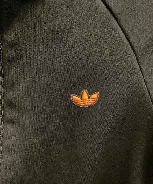 adidas（アディダス）adidas (アディダス) トラックジャケット ブラック×オレンジ サイズ:不明の古着・服飾アイテム