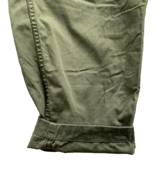THE NORTHFACE PURPLELABEL（ザ・ノースフェイス パープルレーベル）THE NORTHFACE PURPLELABEL (ザ・ノースフェイス パープルレーベル) リップストップシャーリングウエストパンツ グリーン サイズ:76cm (W30)の古着・服飾アイテム