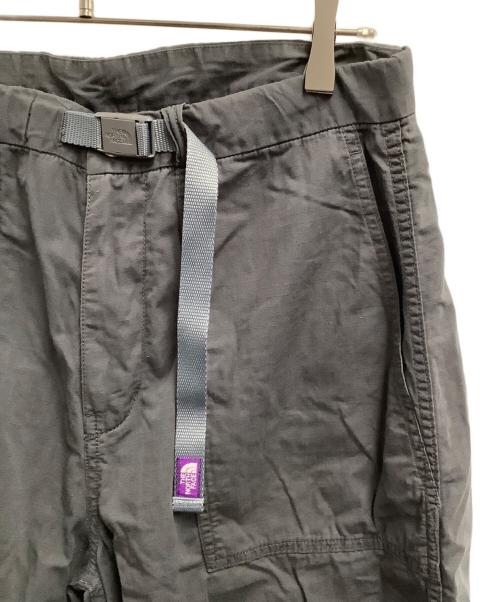 THE NORTHFACE PURPLELABEL（ザ・ノースフェイス パープルレーベル）THE NORTHFACE PURPLELABEL (ザ・ノースフェイス パープルレーベル) リップストップワイドクロップドパンツ グレー サイズ:81cm (W32)の古着・服飾アイテム