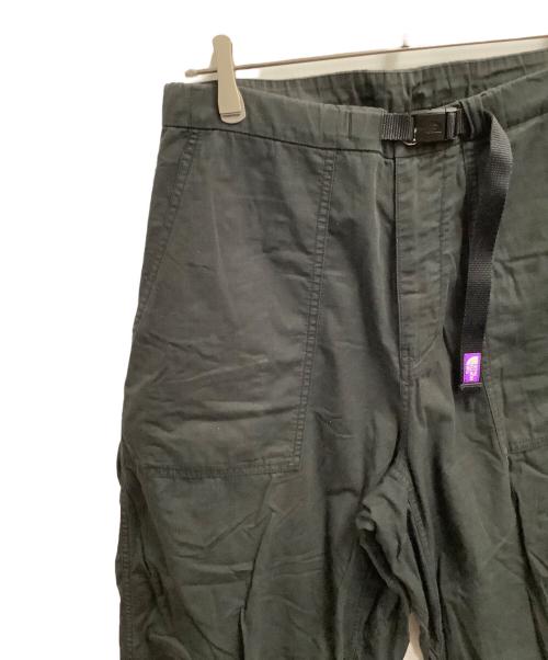 THE NORTHFACE PURPLELABEL（ザ・ノースフェイス パープルレーベル）THE NORTHFACE PURPLELABEL (ザ・ノースフェイス パープルレーベル) リップストップワイドクロップドパンツ ブラック サイズ:81cm (W32)の古着・服飾アイテム