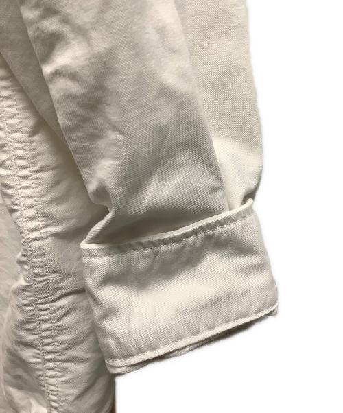 THE NORTHFACE PURPLELABEL（ザ・ノースフェイス パープルレーベル）THE NORTHFACE PURPLELABEL (ザ・ノースフェイス パープルレーベル) Cotton Polyester OX B.D. Shirt ホワイト サイズ:Lの古着・服飾アイテム