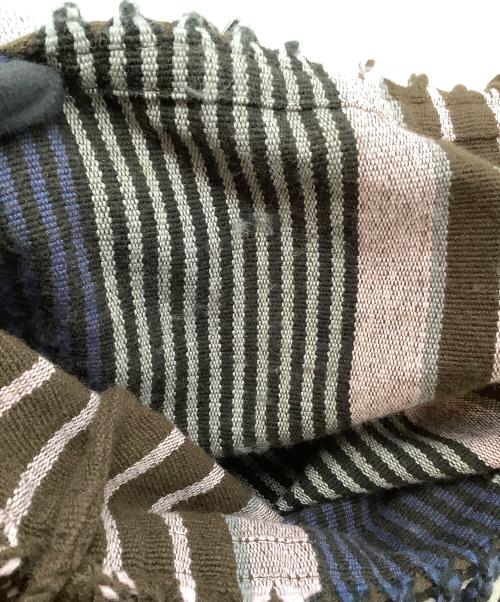 MARNI（マルニ）MARNI (マルニ) トートハンモックバッグ ブラウン×ネイビー×グレーの古着・服飾アイテム