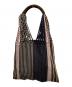 MARNI (マルニ) トートハンモックバッグ ブラウン×ネイビー×グレー：12000円