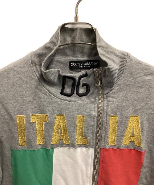 DOLCE & GABBANA（ドルチェ＆ガッバーナ）DOLCE & GABBANA (ドルチェ＆ガッバーナ) スウェットジャージ グレー サイズ:50の古着・服飾アイテム