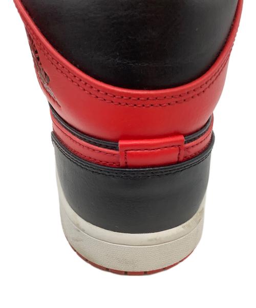 NIKE（ナイキ）NIKE (ナイキ) ハイカットスニーカー レッド×ブラック サイズ:SIZE 27.5cmの古着・服飾アイテム