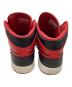 中古・古着 NIKE (ナイキ) ハイカットスニーカー レッド×ブラック サイズ:SIZE 27.5cm：7000円