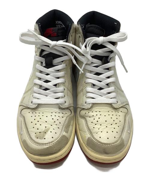 NIKE（ナイキ）NIKE (ナイキ) NIGEL SYLVESTER (ナイジェル シルベスター) AIR JORDAN1 アイボリー サイズ:SIZE 27.5cmの古着・服飾アイテム