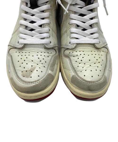 NIKE（ナイキ）NIKE (ナイキ) NIGEL SYLVESTER (ナイジェル シルベスター) AIR JORDAN1 アイボリー サイズ:SIZE 27.5cmの古着・服飾アイテム