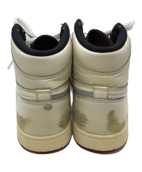 NIKE（ナイキ）NIKE (ナイキ) NIGEL SYLVESTER (ナイジェル シルベスター) AIR JORDAN1 アイボリー サイズ:SIZE 27.5cmの古着・服飾アイテム